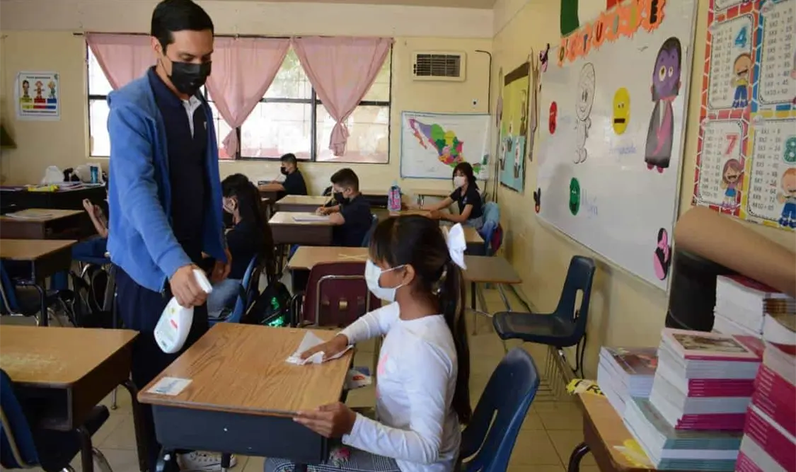 Esto se logró por el esfuerzo y la participación de padres de familia, docentes, personal administrativo, así como personal manual, señaló la docente. Cortesía