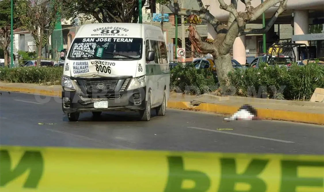 Colectivero arrebata la vida a mujer en el bulevar