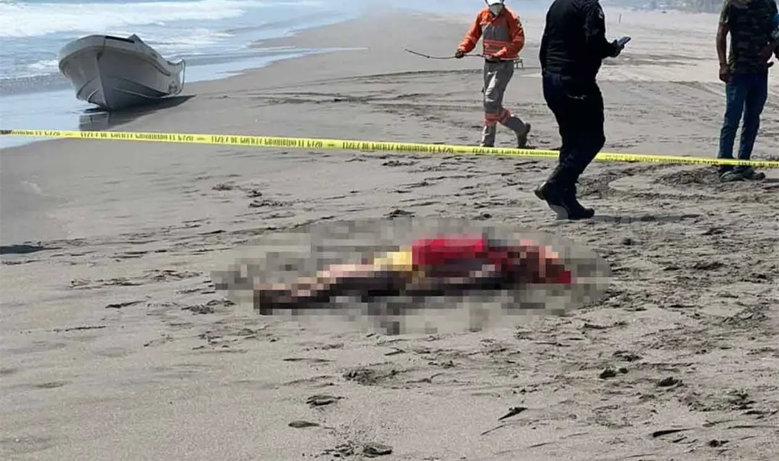 Aparece cuerpo de joven bañista en Puerto Arista