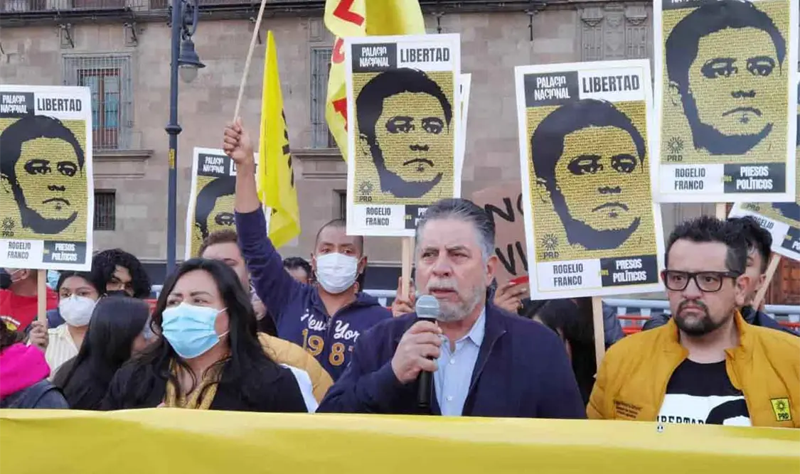 PRD exige liberación de Rogelio Franco