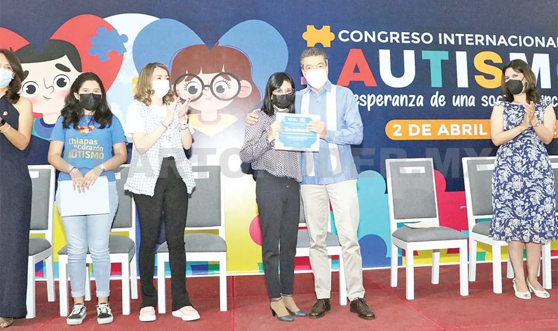 El congreso se realizó con el objetivo de crear conciencia y conocer más sobre el trastorno del espectro autista (TEA) en Chiapas. CP