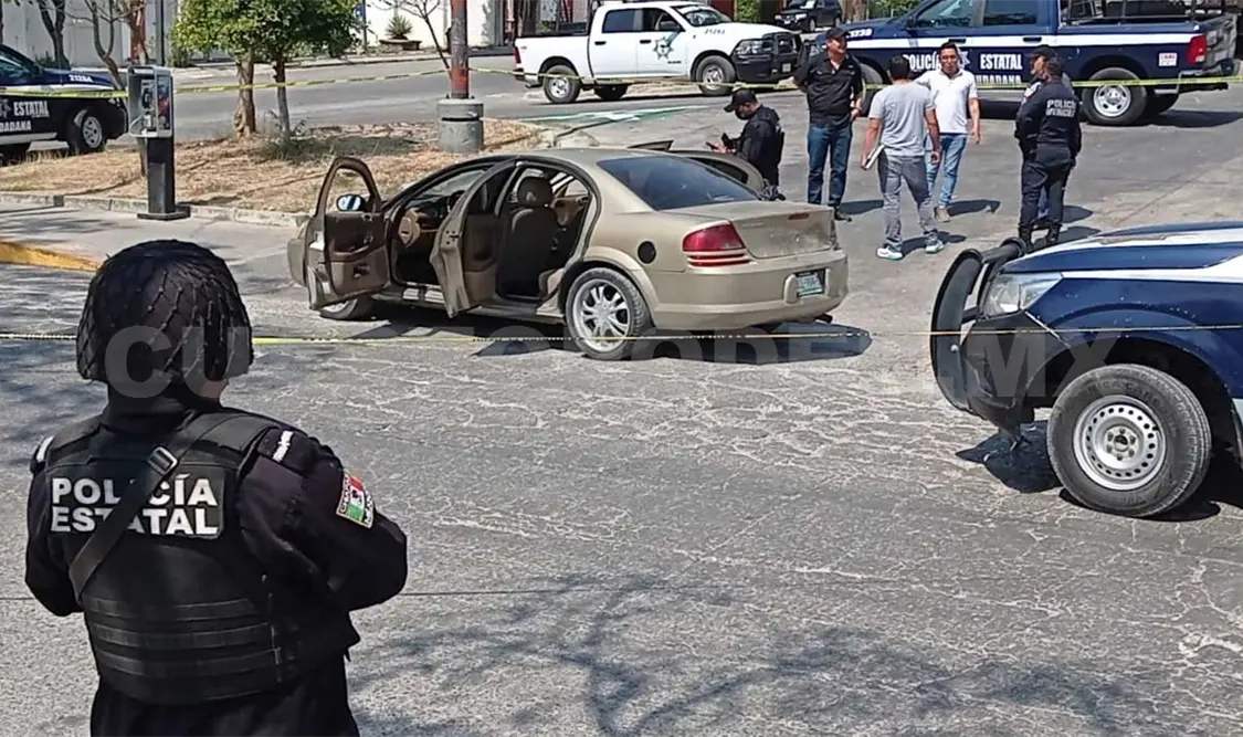 El incidente ocurrió la mañana del sábado en una financiera que se localiza sobre la calzada Club Campestre en la ciudad capital. Ulises López / CP