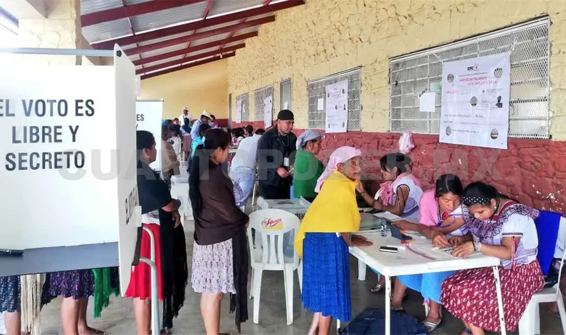 Chiapanecos ejercieron su derecho al voto