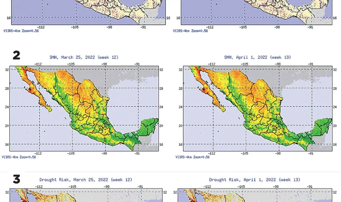 Temperaturas extremas en abril