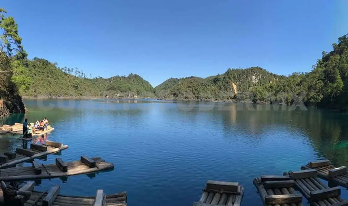 Se enfrentan campesinos en Lagos de Montebello