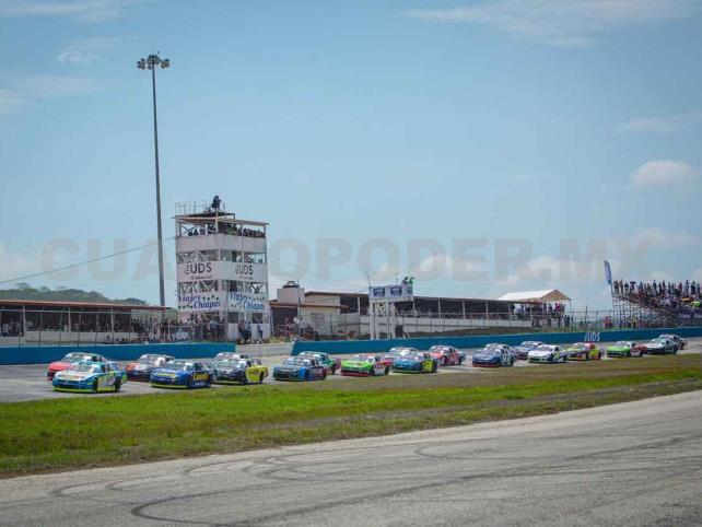 Definidos los horarios para Nascar en Chiapas Definidos los horarios para Nascar en Chiapas