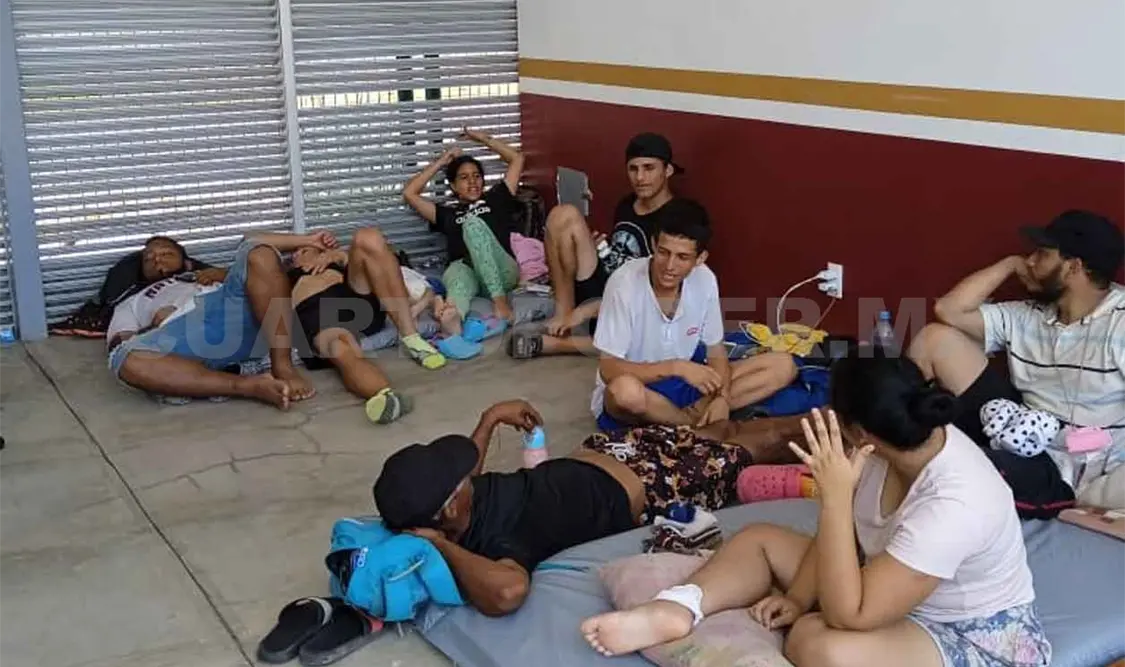 Atienden a contingente de 812 migrantes