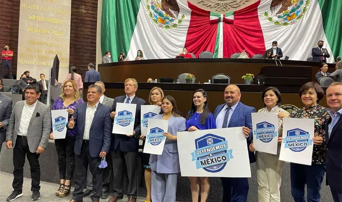 El PAN responsabilizó al presidente de la República de cualquier acto, agresión o atentado que sufran legisladores o el presidente nacional Marko Cortés. Cortesía