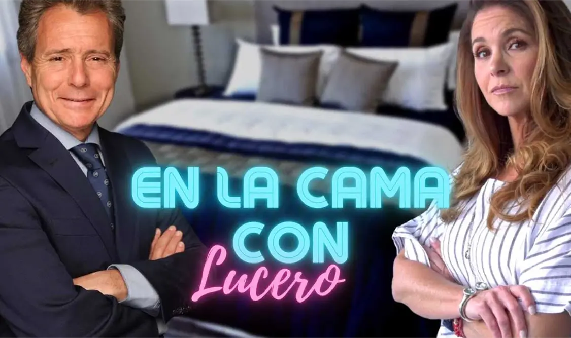 Alberto Peláez habla con Lucero en la cama