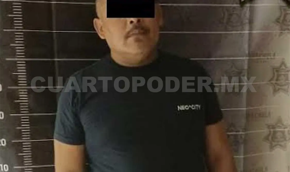 Antonio “N”, de 55 años de edad, fue detenido por el delito de violencia familiar en la ciudad de Tapachula. Víctor Sánchez / CP