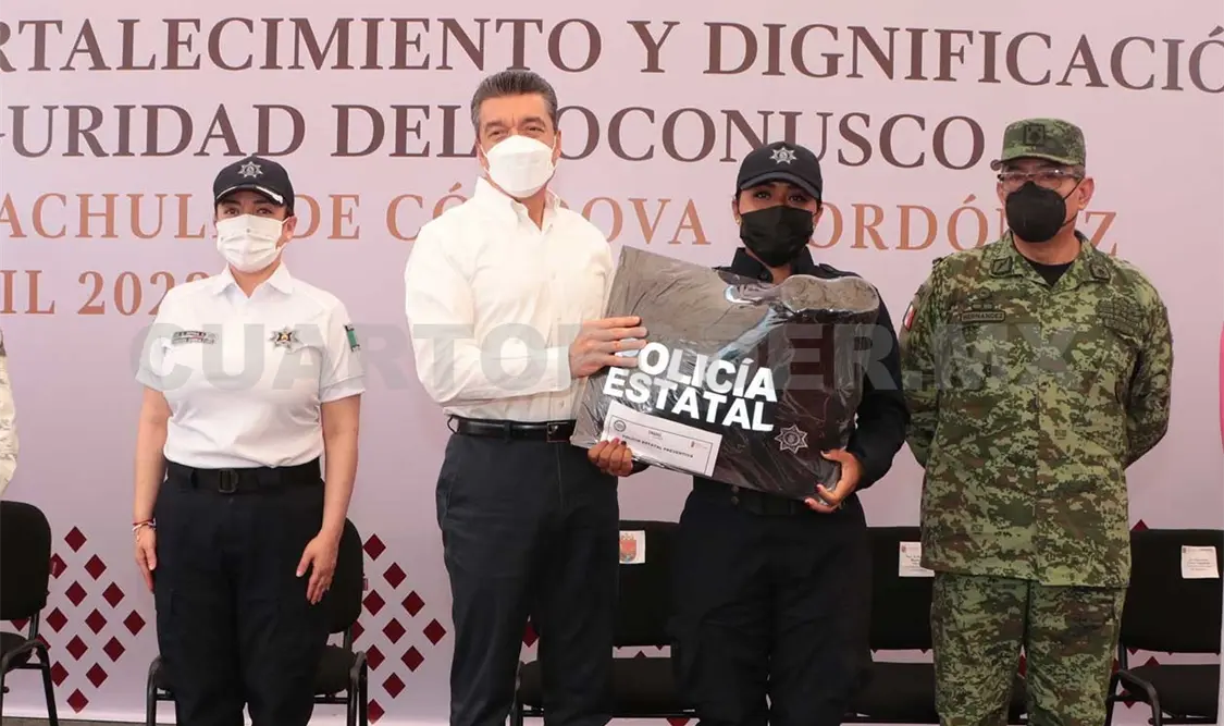 Gracias al esfuerzo conjunto, Chiapas se sigue consolidando como un estado seguro y pacífico. CP