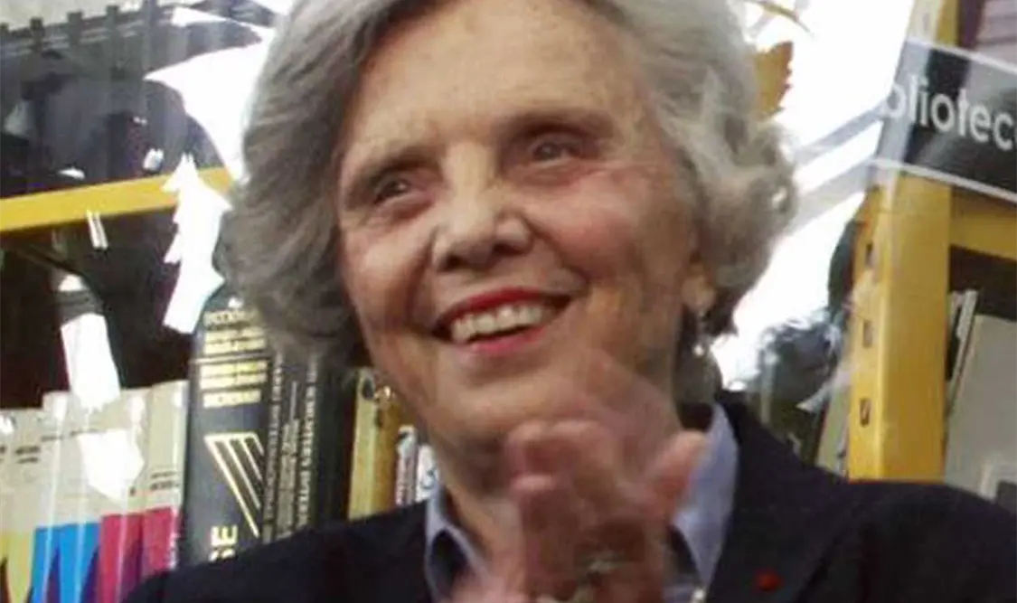 La escritora Elena Poniatowska es la invitada principal de este encuentro. Cortesía