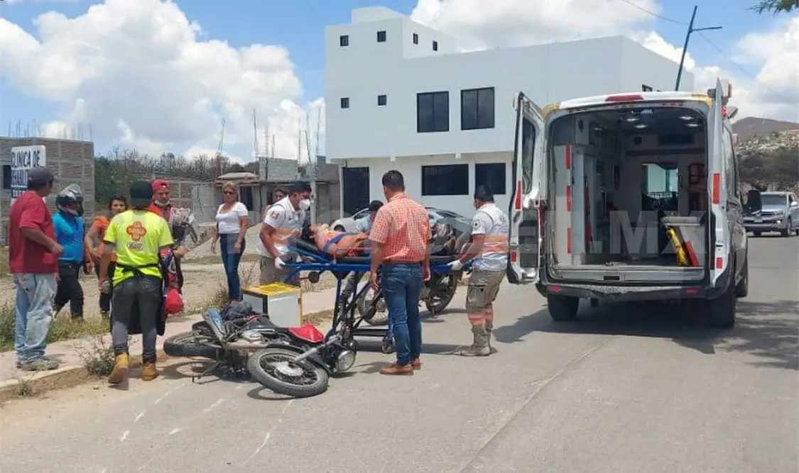 La persona resultó lesionada y terminó en malas condiciones, por lo que fue trasladada a un hospital para ser atendida. Juan Orel / CP