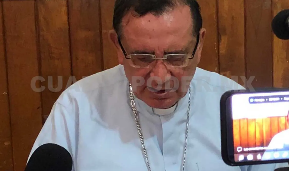 Monseñor dijo que el evangelio de san Marcos viene a darnos luz, paz, consuelo y fortaleza, para contemplar al crucificado y aprender de él. José Ortega / CP
