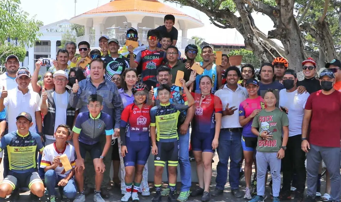 Rosales Zuarth destacó que el ciclismo es una disciplina completa que brinda salud y bienestar a quienes lo practican. CP