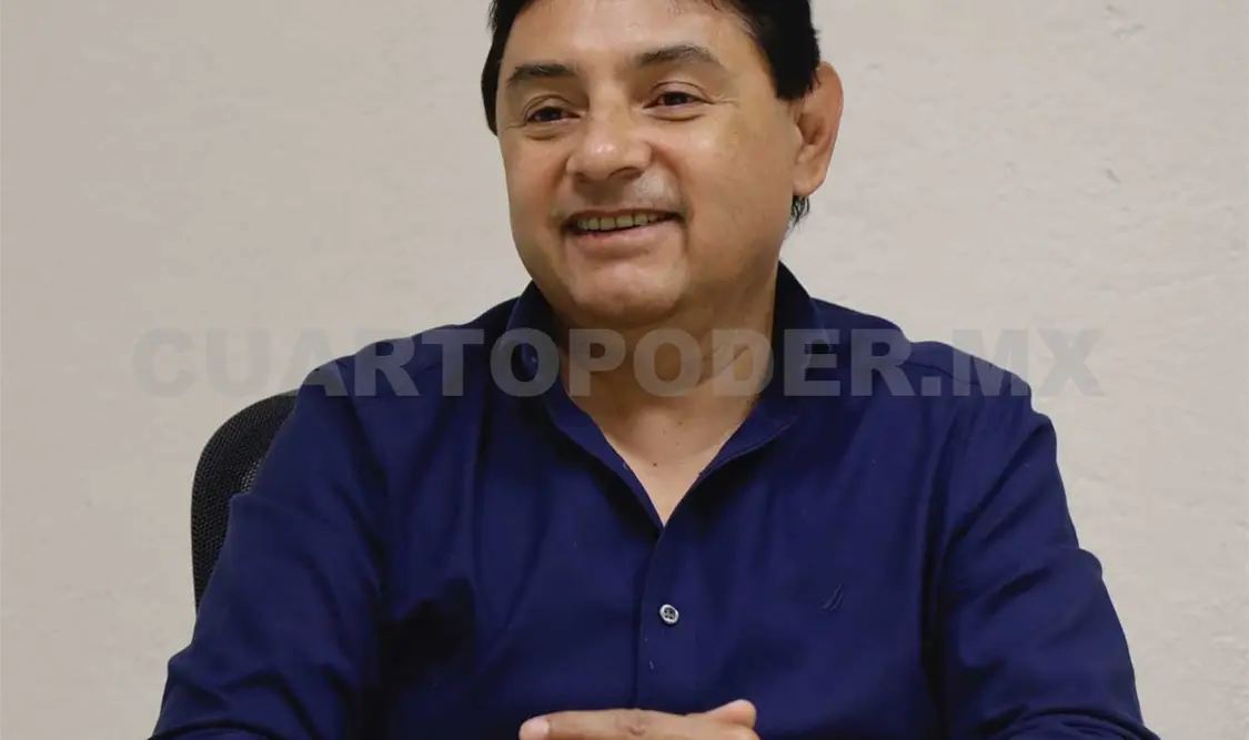 Carlos Agustín Gorrosino Hernández, tesorero del Ayuntamiento de Tuxtla Gutiérrez. Diego Pérez / CP