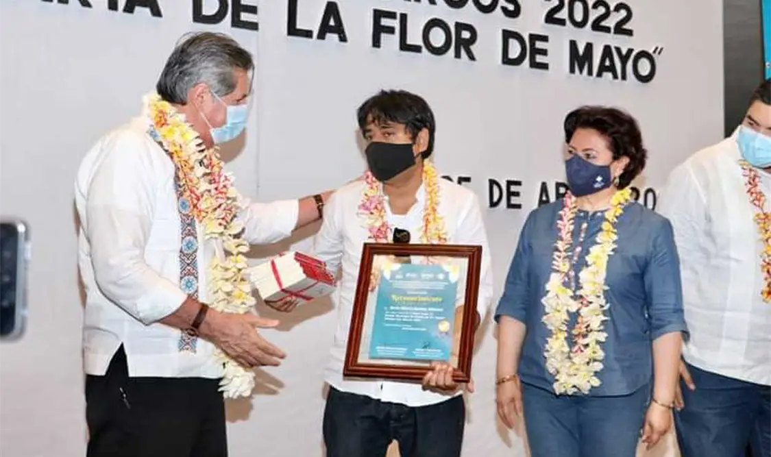 Ceremonia de entrega del premio Juegos Florales San Marcos 2022. Cortesía