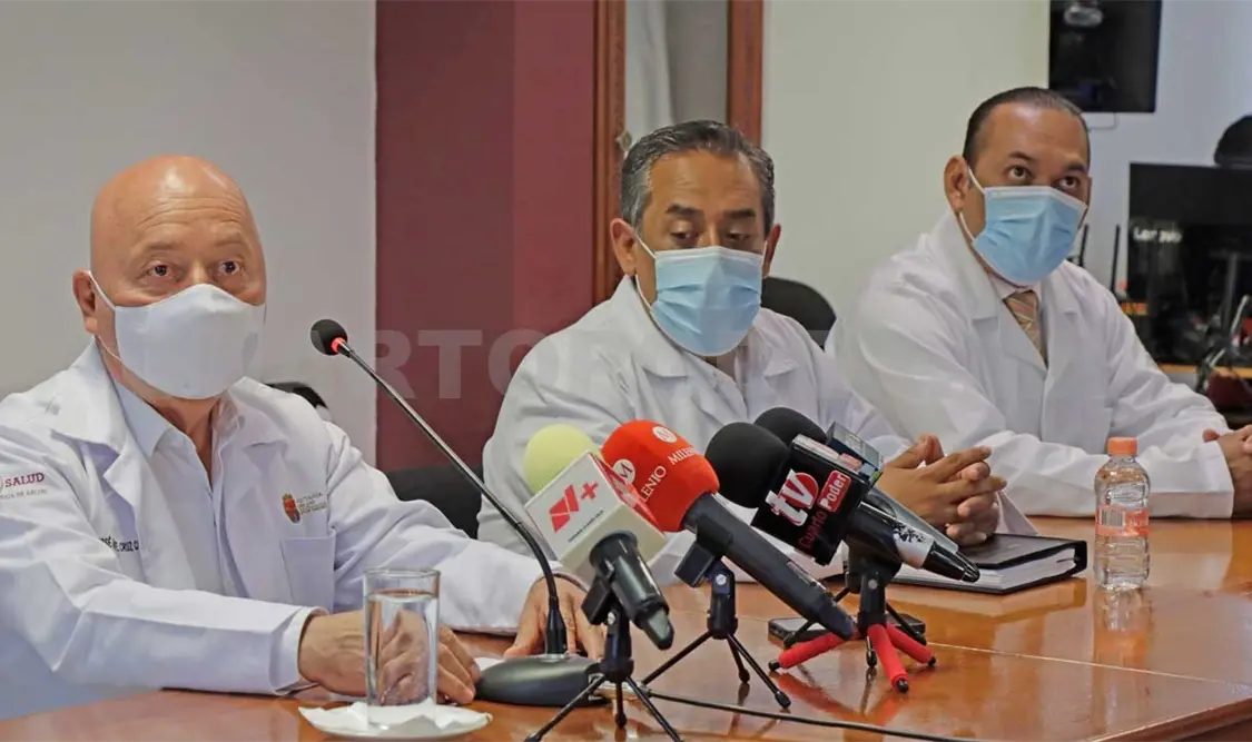 El titular de la Secretaría de Salud en Chiapas, José Manuel Cruz Castellanos, dijo que la persona que donó los órganos padecía una enfermedad en el cerebro. Diego Pérez / CP