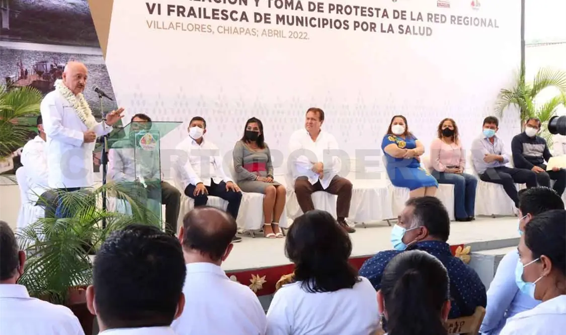 Fuerza de la Red Regional Frailesca fortalece la salud