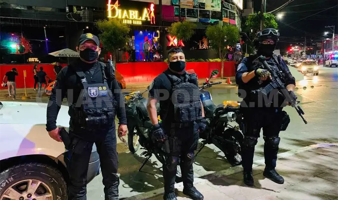 Continúa exitoso operativo en la Zona Dorada