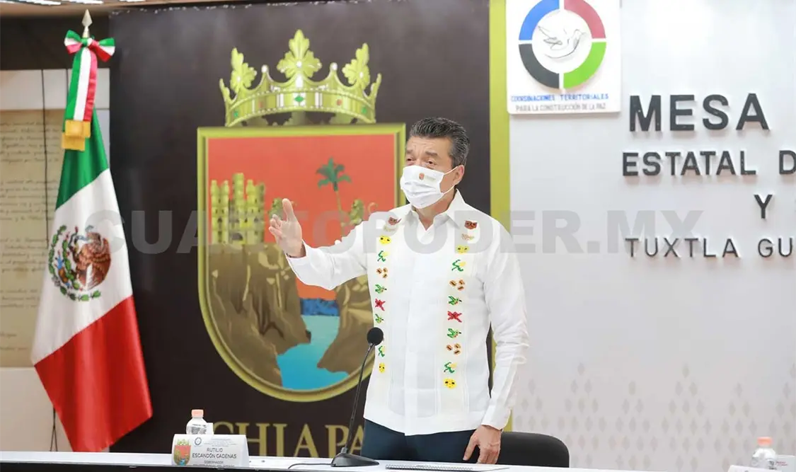Arriban a Chiapas 45 mil 630 vacunas contra el covid-19
