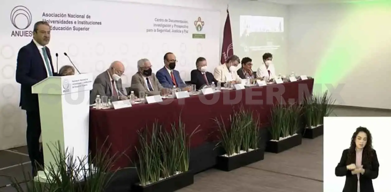 Participa en presentación de actividades de la Anuies