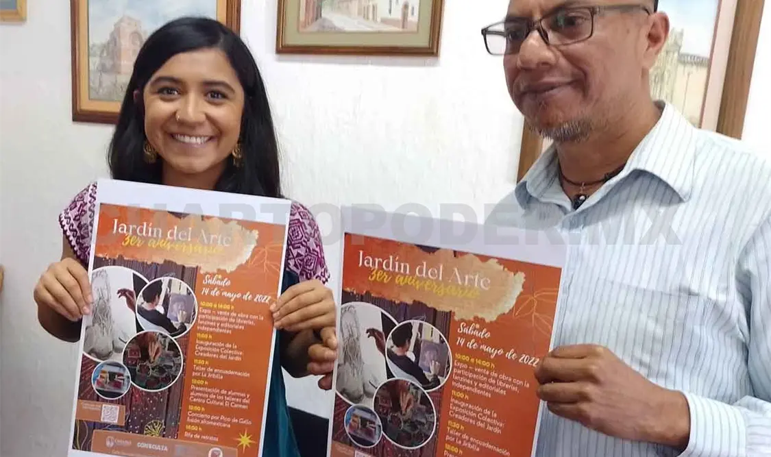 Celebrarán tercer aniversario del Jardín del Arte