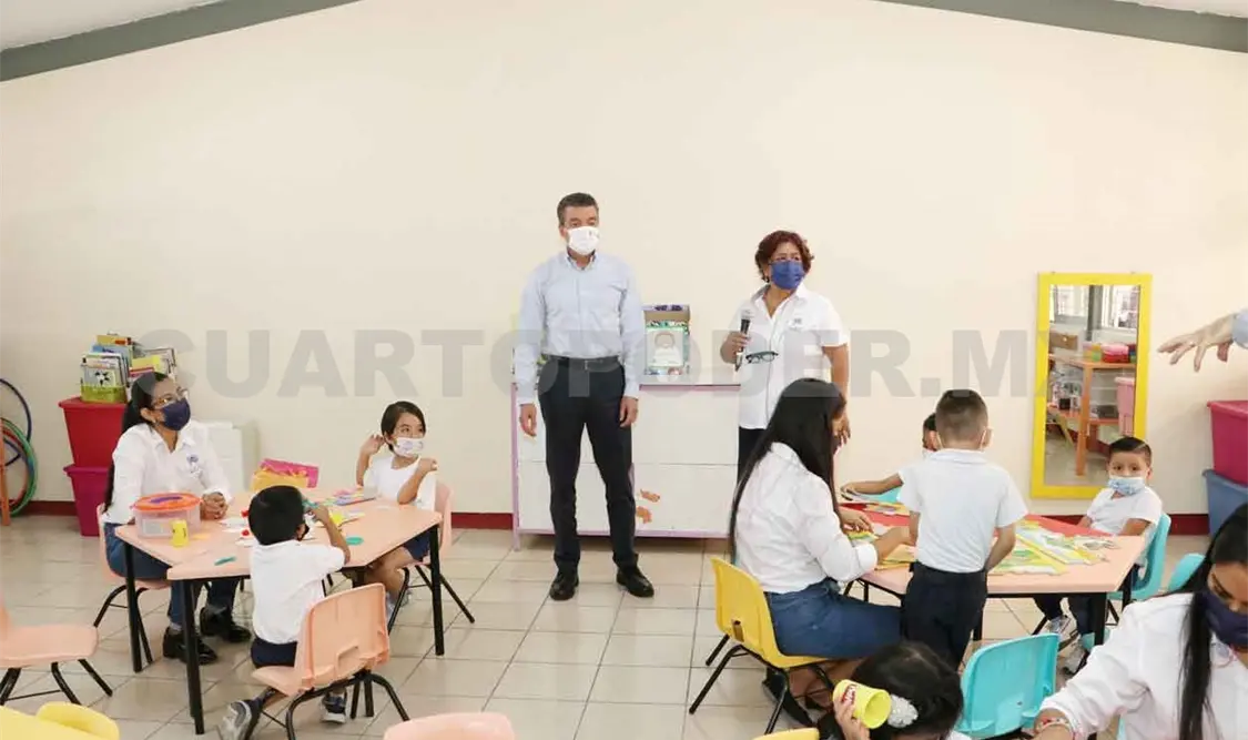 Inaugura rehabilitación de institución educativa