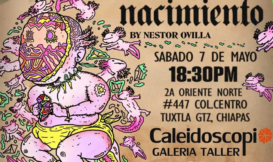 La apertura de la exposición es este sábado a las 18:30 horas. Cortesía