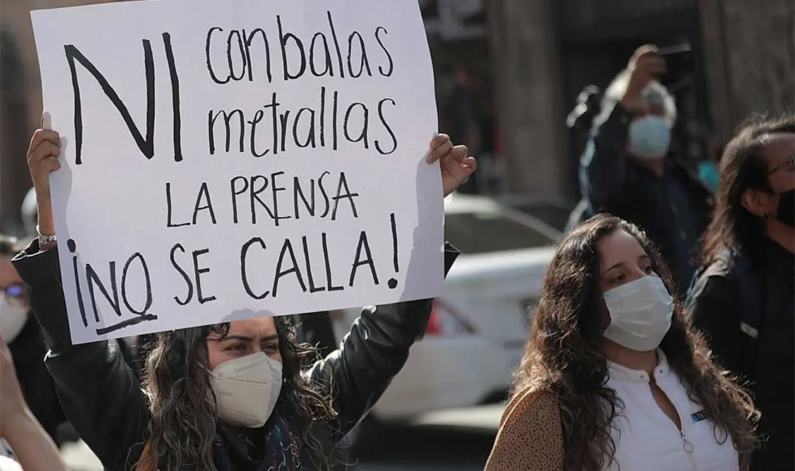 Piden que el gobierno brinde las garantías necesarias para que el gremio periodístico pueda realizar su profesión con toda libertad. Cortesía