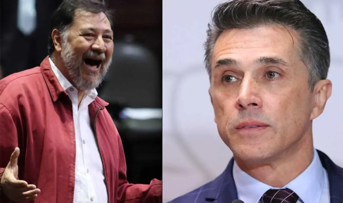 Noroña compartió un mensaje en el cual lamentó que Sergio Mayer haya sido parte del movimiento de la 4T. Cortesía
