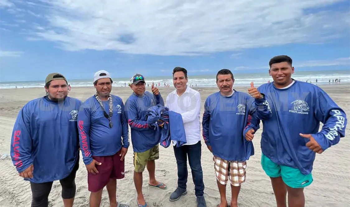 Gestiona ERA apoyo a salvavidas de Puerto Arista