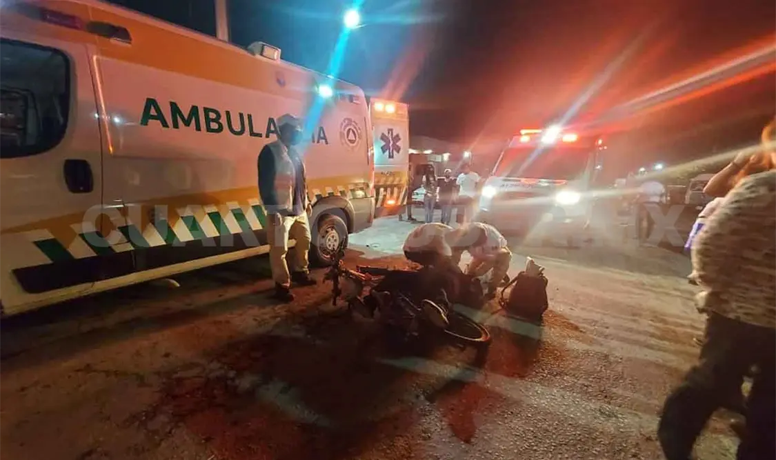 Embisten a ciclista y tiene que ser hospitalizado