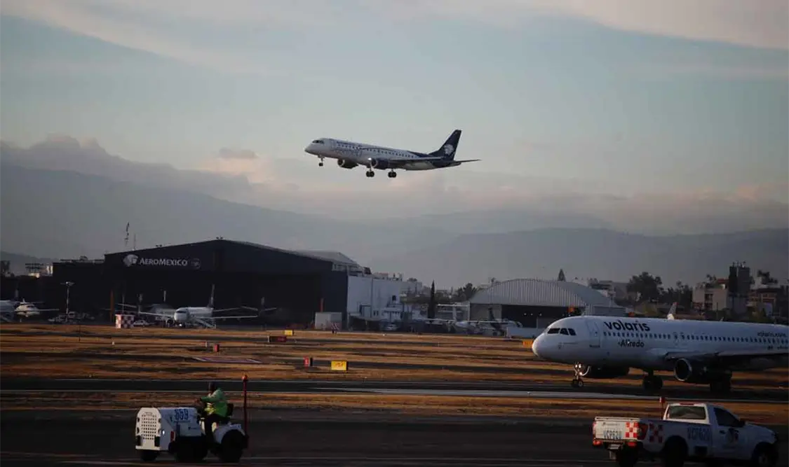 Reportan 10 incidentes por rediseño del espacio aéreo