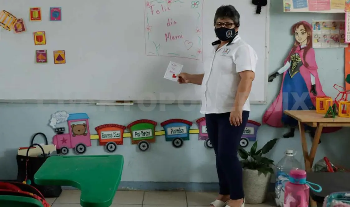 Una mamá especial: la profesora Blanquita