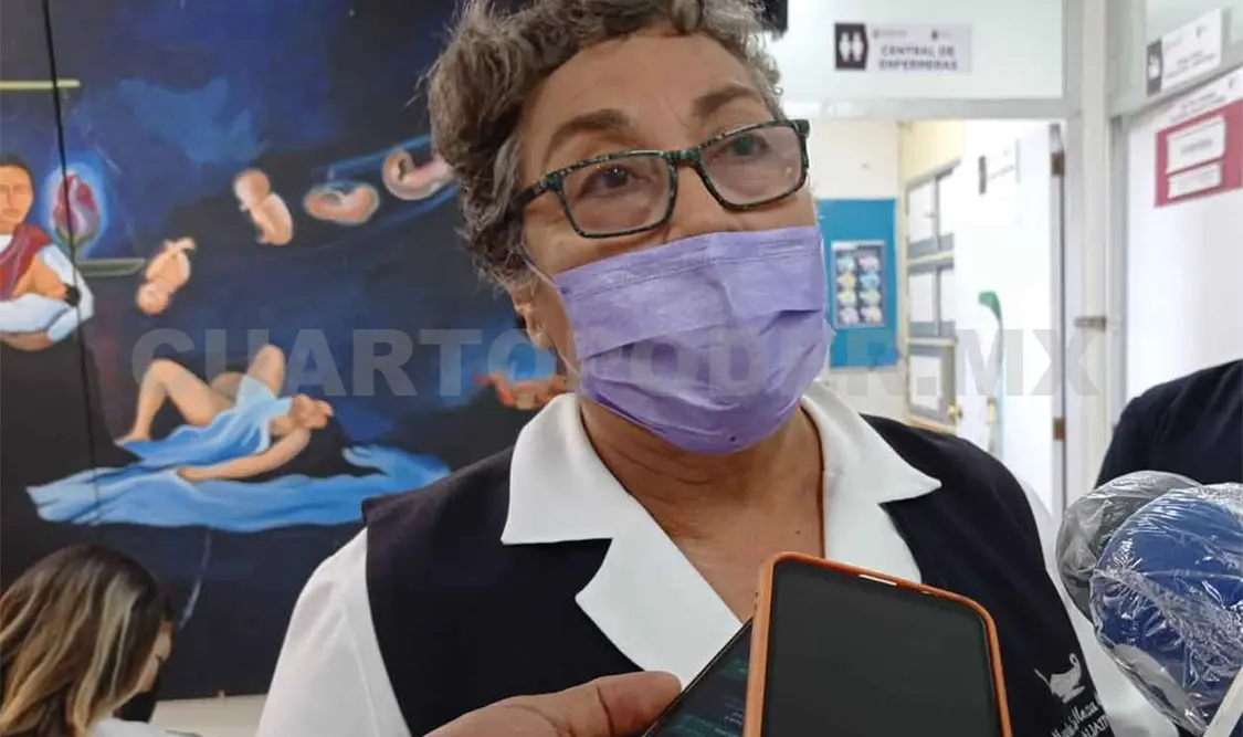María Enith, enfermera desde hace 47 años