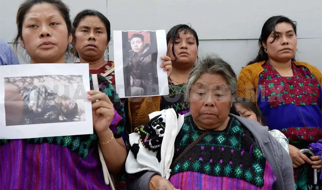 Desplazados de Chenalhó huyen hacia Estados Unidos