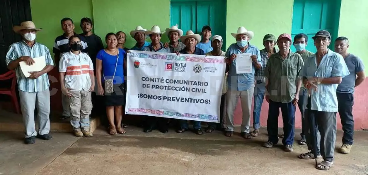 Preparan comités comunitarios ante temporada de lluvias