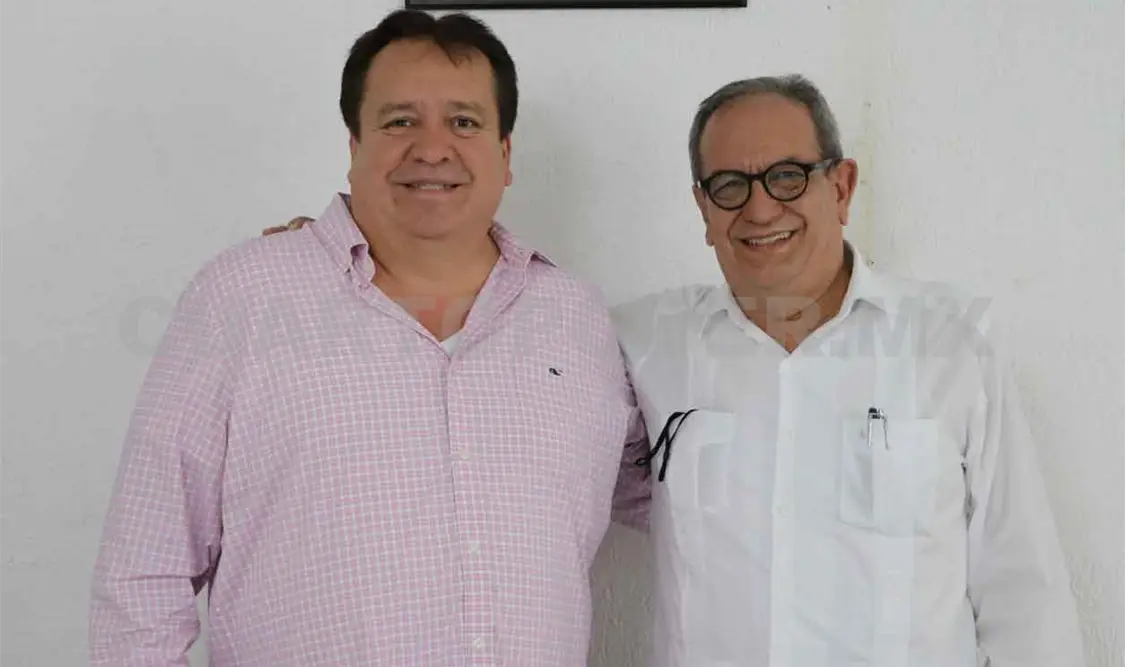 Mariano Rosales y rector de la Unicach se reunieron