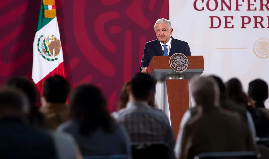 El presidente Andrés Manuel López Obrador aseguró el jueves que en su gobierno se cuida a los elementos federales al evitar que haya enfrentamientos. Cortesía