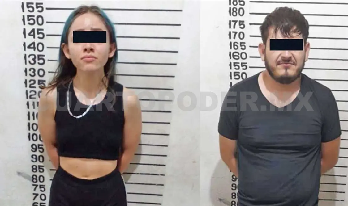 Arrestan a pareja que portaba arma larga