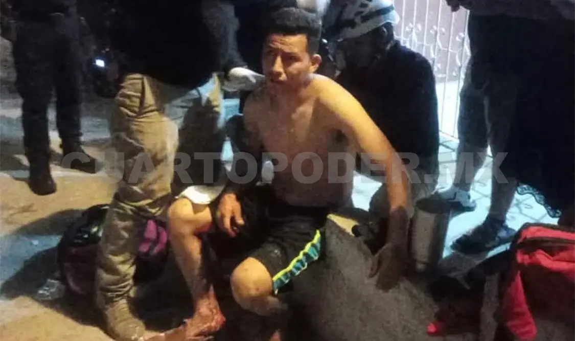 Lo lesionan con arma blanca en una riña