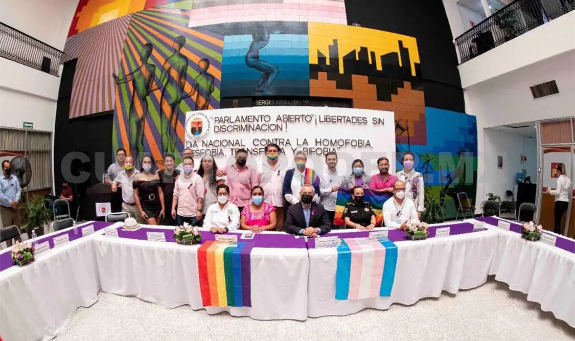 Realizan parlamento abierto “Libertad sin Discriminación”