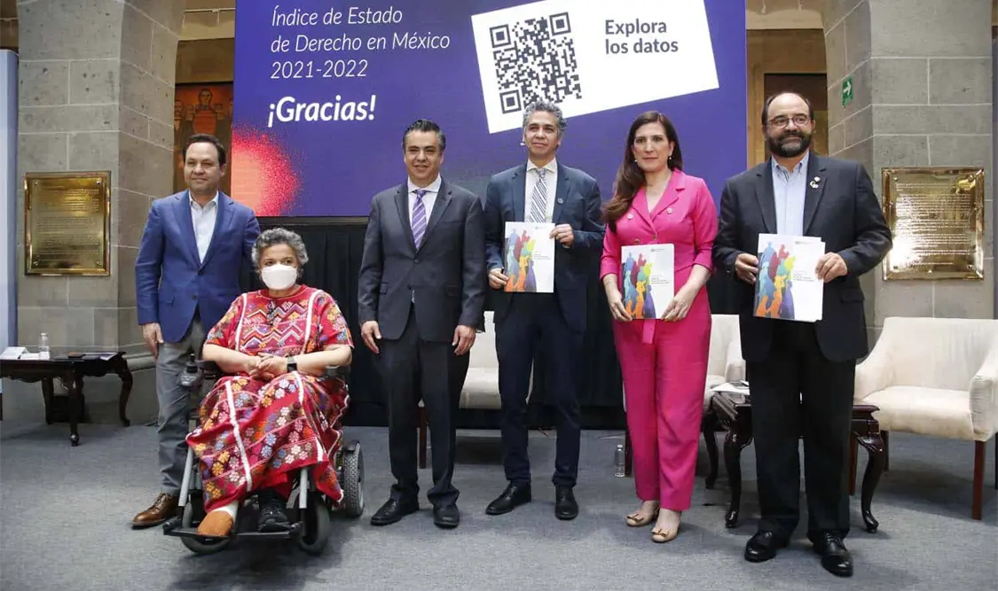 Entidades mexicanas retroceden en el Índice de Estado de Derecho: WJP. Cortesía