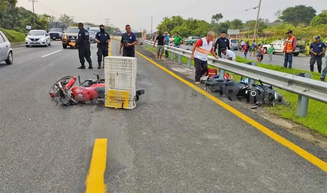Un muerto y un herido en choque de motocicletas
