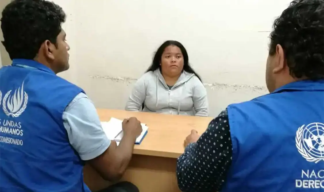 Juana Alonso es una ciudadana de Guatemala y fue detenida en Reynosa en 2014. Cortesía