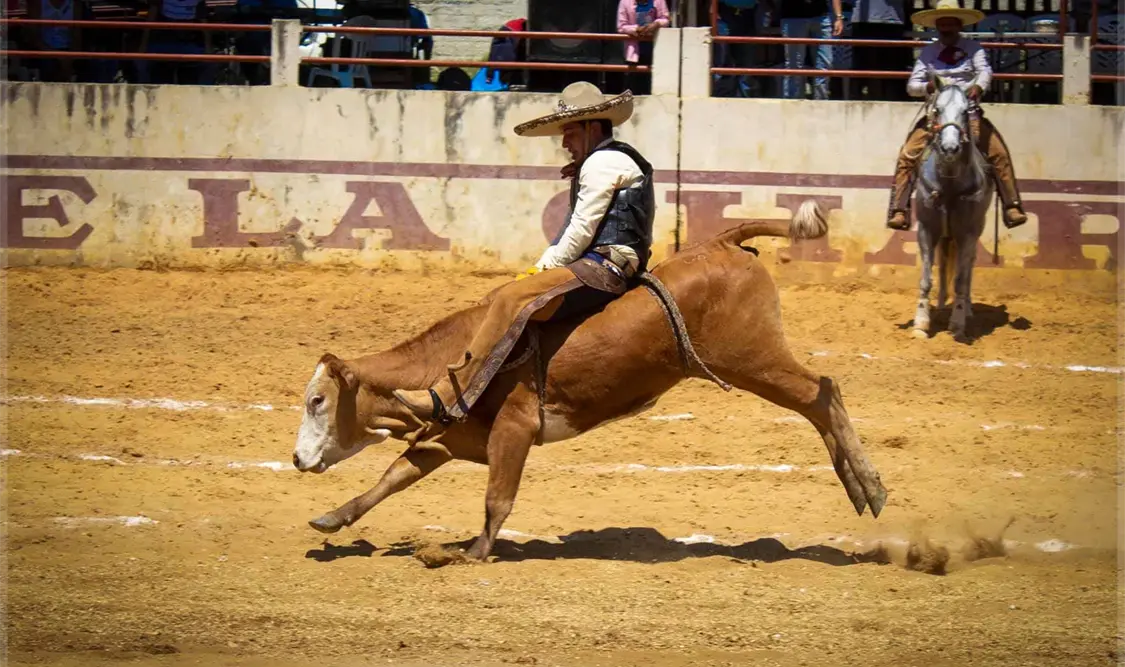 En el primer día de actividades se desarrollarán las primeras competencias charras con Rancho San Luis, Regionales de Chilón y La Chiapaneca. Cortesía