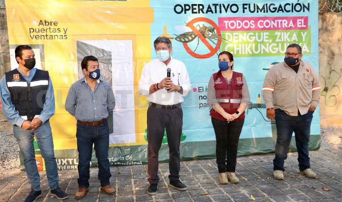 Arranca Carlos Morales operativos de fumigación