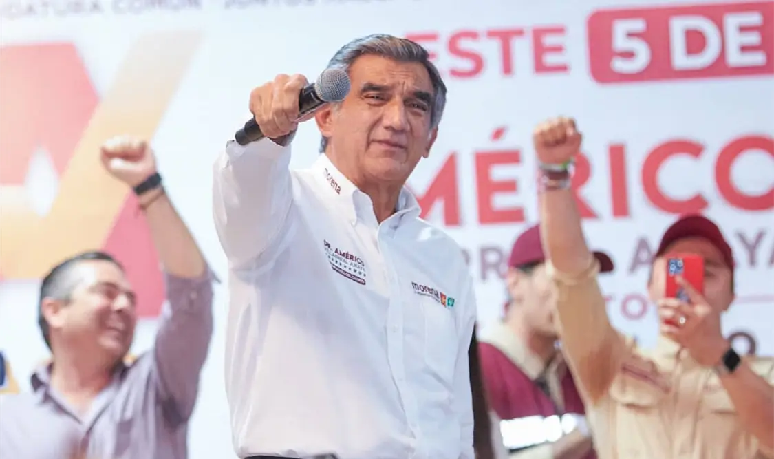El senador denunció los vínculos del candidato de Morena, Américo Villarreal, con líderes de huachicoleros. Cortesía