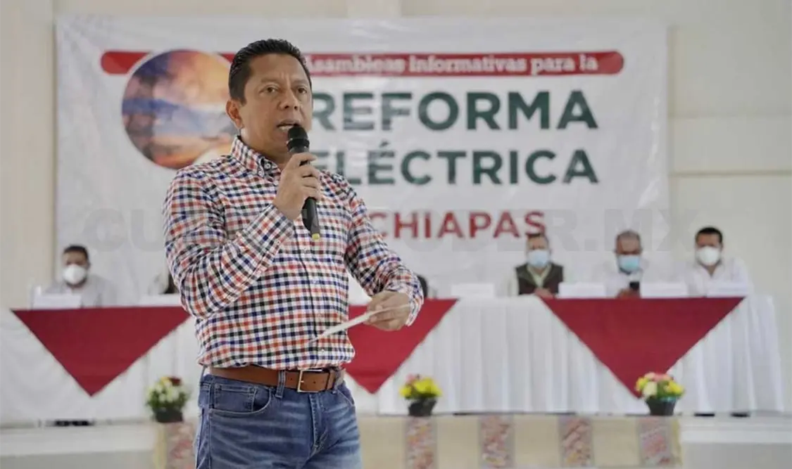 Jorge Luis Llaven Abarca, diputado federal por Chiapas. Cortesía